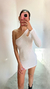 VESTIDO GOTA LANILLA CRUDO - comprar online