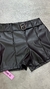 SHORT ECOCUERO CINTO - tienda online