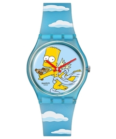 Reloj Swatch SO28Z115 Angel Bart: Diversión Animada en tu Muñeca