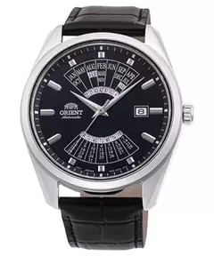 Reloj Orient RA-BA0006B – Reloj Automático 43.5mm Calendario Multianual Esfera Negra Correa de Cuero 50M - comprar online
