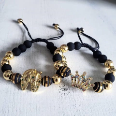 PULSERA NEOPRENO / ACERO INOXIDABLE PAREJA