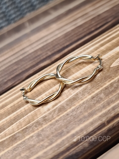 CANDONGA ESPIRAL ORO LAMINADO AMERICANO