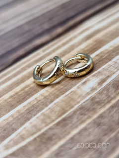 CANDONGA DOBLE FAZ EN ORO LAMINADO AMERICANO