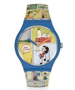 Reloj SWATCH SMAK! - SO29Z108 Peanuts: Diversión en Cada Hora