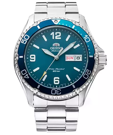 Reloj Orient RA-AA0818L – Reloj Diver Style Automático 41.8mm Azul Acero con Cristal de Zafiro 200M - comprar online