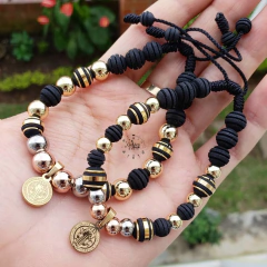 PULSERAS PARA PAREJA SAN BENITO