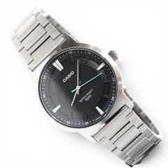 Reloj Casio MTP-B220D-1AV Negro Acero 50M - tienda online