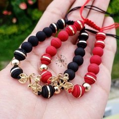 Pulsera Biclicletas en Oro Laminado 18k