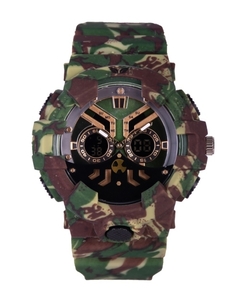 RELOJ KAIROS DUAL TIME MILITAR