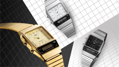 Imagen de Reloj Casio AQ-800EG-9A - Estilo Retro Vintage con Elegancia
