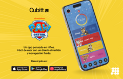 Imagen de Reloj Inteligente Cubitt Jr. Paw Patrol – Pantalla AMOLED, Resistencia al Agua IP68 y Juegos Interactivos