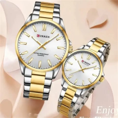 Reloj Curren pareja 9090