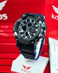 RELOJ KAIROS OE2653-2B DOBLE ZONA HORARIA en internet