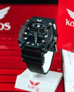 RELOJ KAIROS OE2041-3 DOBLE ZONA HORARIA - GOLDEN STORE
