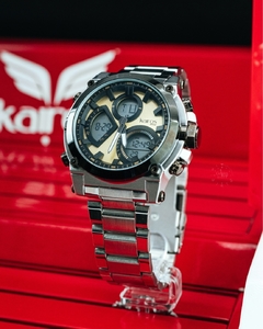 RELOJ KAIROS ADA0243-4G DOBLE ZONA HORARIA - GOLDEN STORE