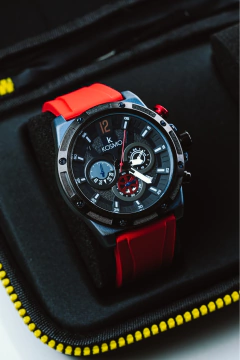 RELOJ KOSMO K4000G CRONÓGRAFO DOS PULSOS INTERCAMBIABLES - GOLDEN STORE