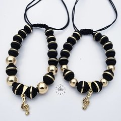 Pulsera Musica Oro Laminado 18k