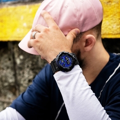 Reloj Analógico-Digital G-SHOCK GA-700VB-1A - Serie VIRTUAL BLUE - comprar online