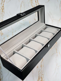 CAJA ORGANIZADORA DE RELOJES 6 PUESTOS - comprar online