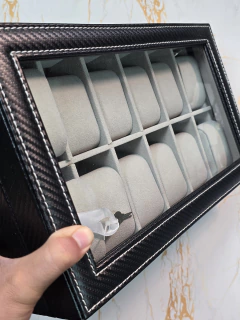 CAJA ORGANIZADORA DE RELOJES 12 PUESTOS en internet