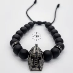 PULSERA WARRIOR ONIX MATE