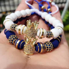 Pulseras para pareja King / Queen
