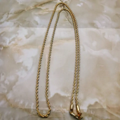 Cadena Lazo en Oro laminado 18k