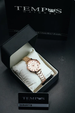RELOJ TEMPUS DAMA SM-21114-01 CRISTAL DE ZAFIRO - comprar online