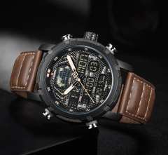 RELOJ NAVIFORCE NF9160 CUERO LEGITIMO - comprar online