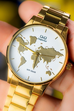 Reloj Q&Q S19A-500PY - Línea Premium SUPERIOR - GOLDEN STORE