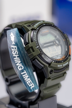 RELOJ CASIO WS-1200H-3AV FISHING GEAR - GOLDEN STORE