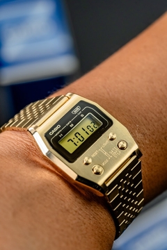 RELOJ CASIO VINTAGE A1100G-5 - comprar online