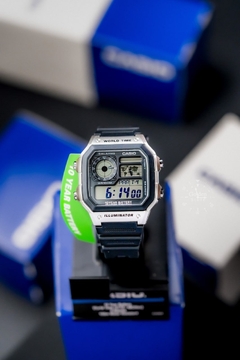 Reloj Casio Digital AE-1200WH-1CV - tienda online