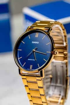 Reloj Casio MTP-VT01G-2B - Elegancia Dorada - tienda online