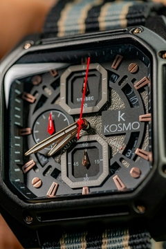 RELOJ KOSMO K4189 CRONÓGRAFO DOS PULSOS INTERCAMBIABLES - tienda online