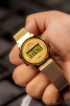Reloj Casio A171WEMG-9A - Diseño Retro Minimalista en internet
