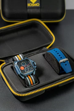 RELOJ KOSMO K4189 CRONÓGRAFO DOS PULSOS INTERCAMBIABLES - comprar online