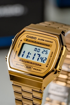 RELOJ CASIO RETRO A168WG-9 - GOLDEN STORE