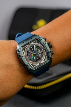 RELOJ KOSMO K3997G CRONÓGRAFO DOS PULSOS INTERCAMBIABLES - GOLDEN STORE