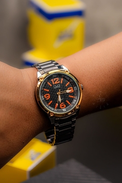 RELOJ Q QB10J405Y ACERO HOMBRE - comprar online