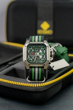 RELOJ KOSMO K4189 CRONÓGRAFO DOS PULSOS INTERCAMBIABLES - tienda online