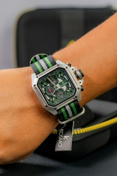 RELOJ KOSMO K4189 CRONÓGRAFO DOS PULSOS INTERCAMBIABLES en internet