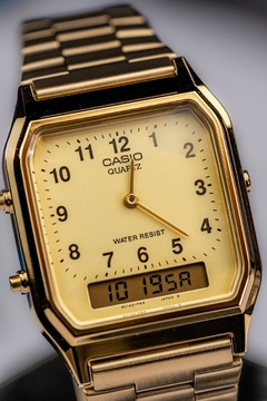 RELOJ CASIO AQ-230GA-9B - GOLDEN STORE