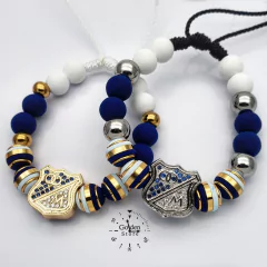 Pulseras para pareja Futbol