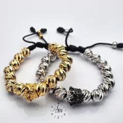 PULSERAS PAREJA CORONAS