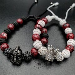 Pulseras en pareja Piedra / Neopreno