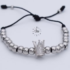 PULSERA ACERO INOXIDABLE CORONA