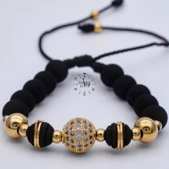 PULSERA NEOPRENO / ACERO INOXIDABLE CORONA