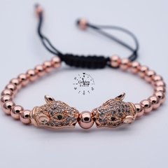 PULSERA ACERO INOXIDABLE LEOPARDOS