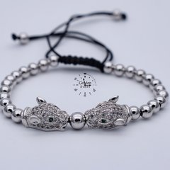 PULSERA ACERO INOXIDABLE LEOPARDOS